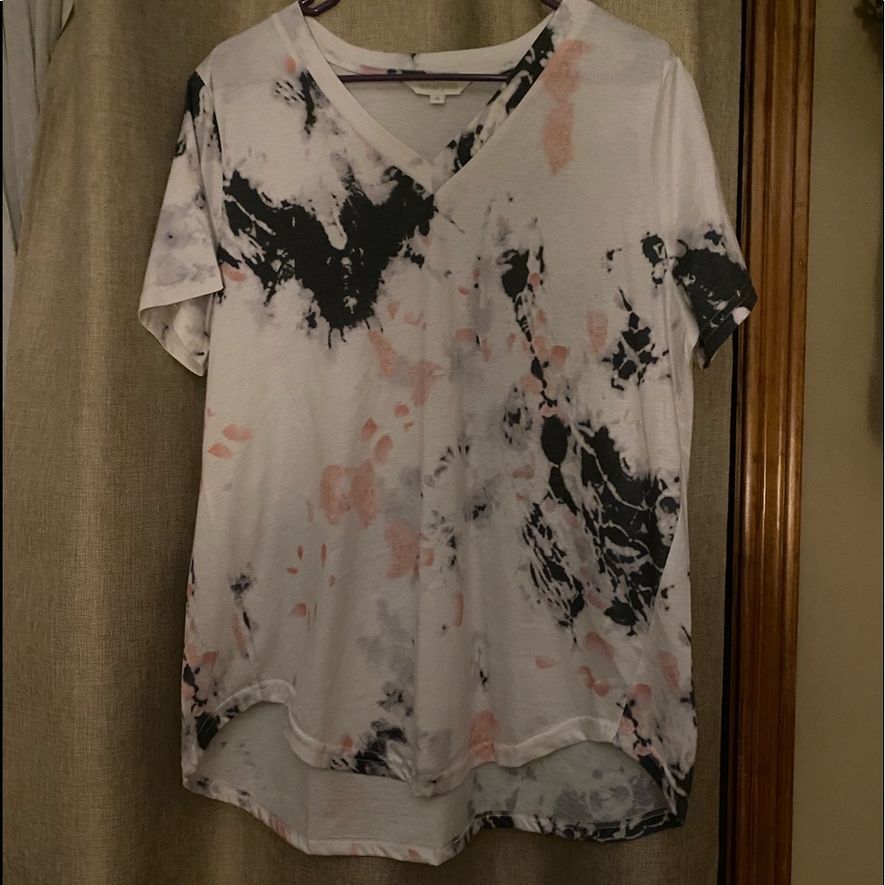 “Tie dye” tee